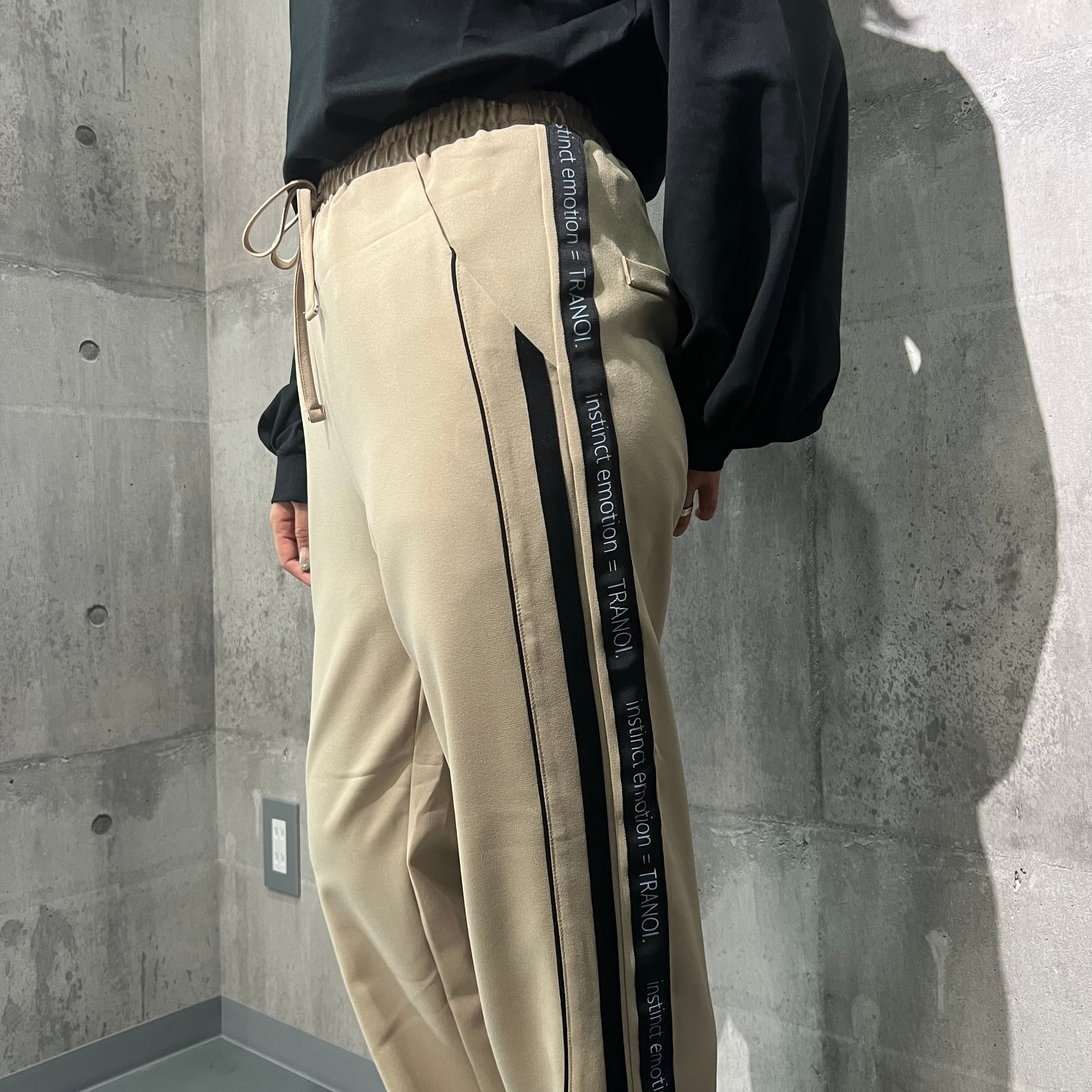 トラノイ　TRANOI　ジャージーラインパンツ TRANOI ジャージーラインパンツ | SLOVNENYA スロヴネンヤ