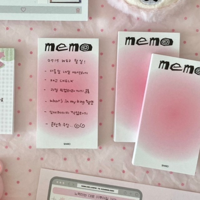 siharo〔memo-pink-〕