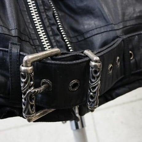CHROME HEARTS クロムハーツ GABBA ライダース ジャケット M imgrc0089087893.jpg