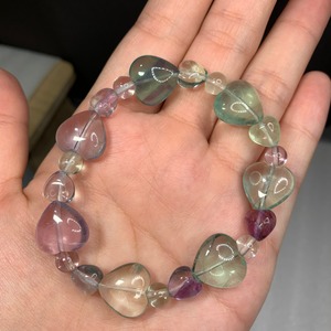 ハートフローライトデザインブレスレット