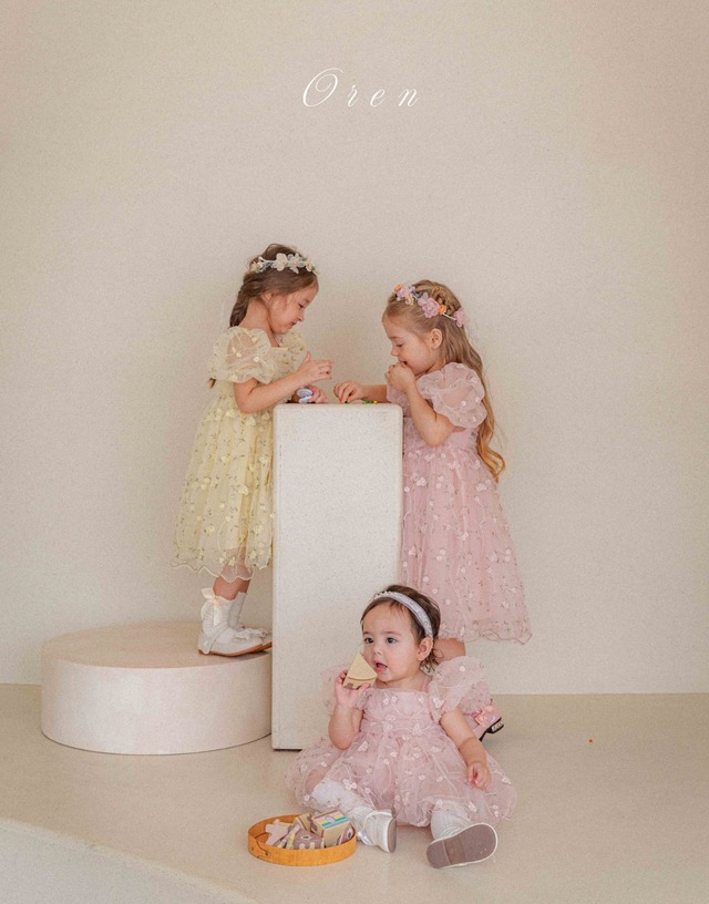 【即納】<OREN>  Roslyn bloom dress
