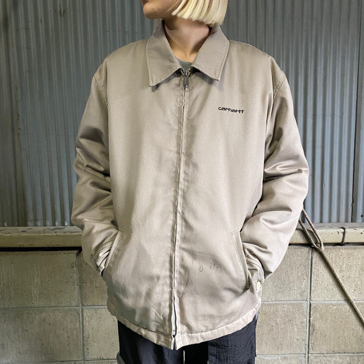 Carhartt シャツジャケット チェック柄 ロゴワッペン YA5063