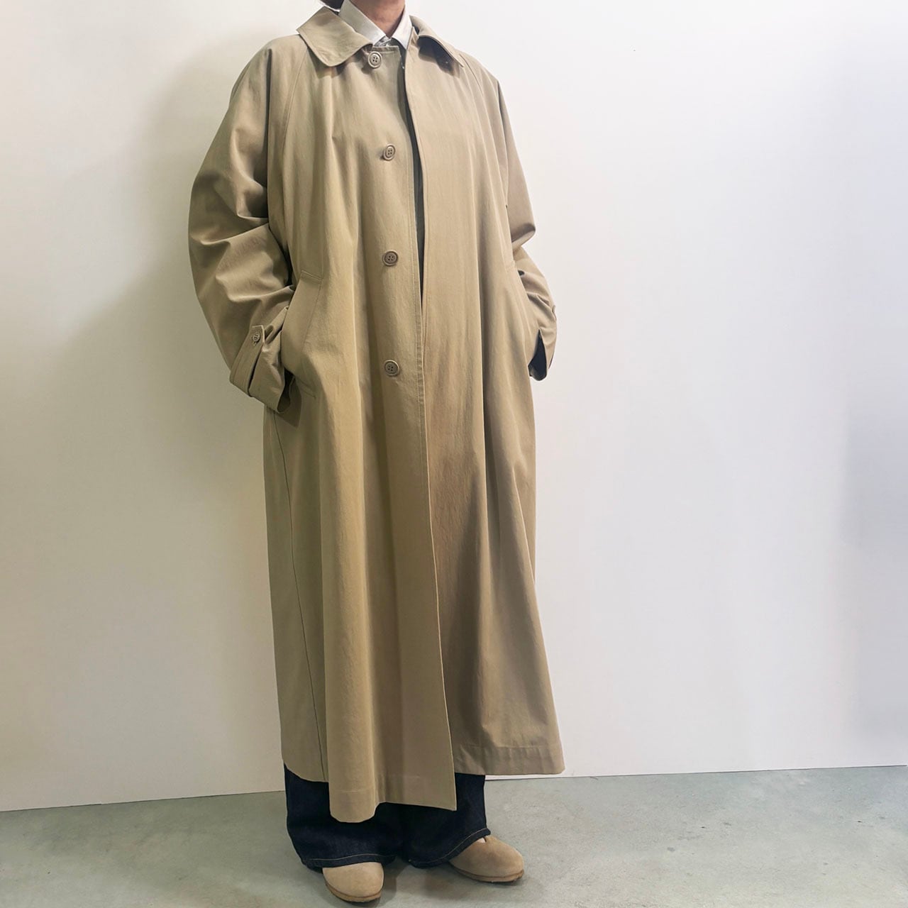 MORIKA モリカ VINTAGE GABARDINE MAC COAT ヴィンテージギャバジン マックコート