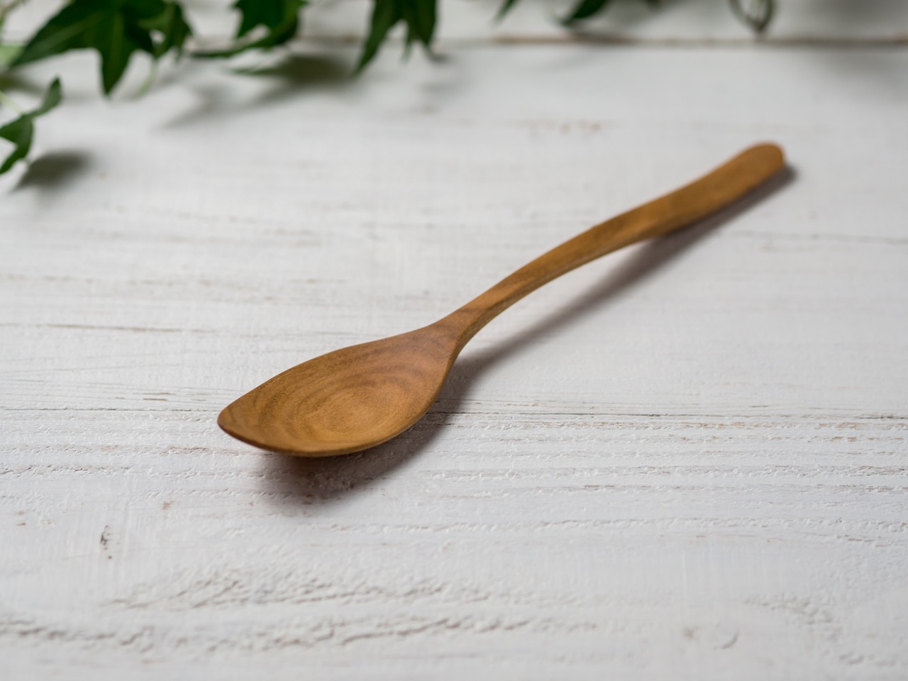 ヤマザクラ材 ディナースプーン カレースプーン 木の匙 木製カトラリー Canaria Wood Works 手作りの器 食器のセレクトショップ ならびや商店