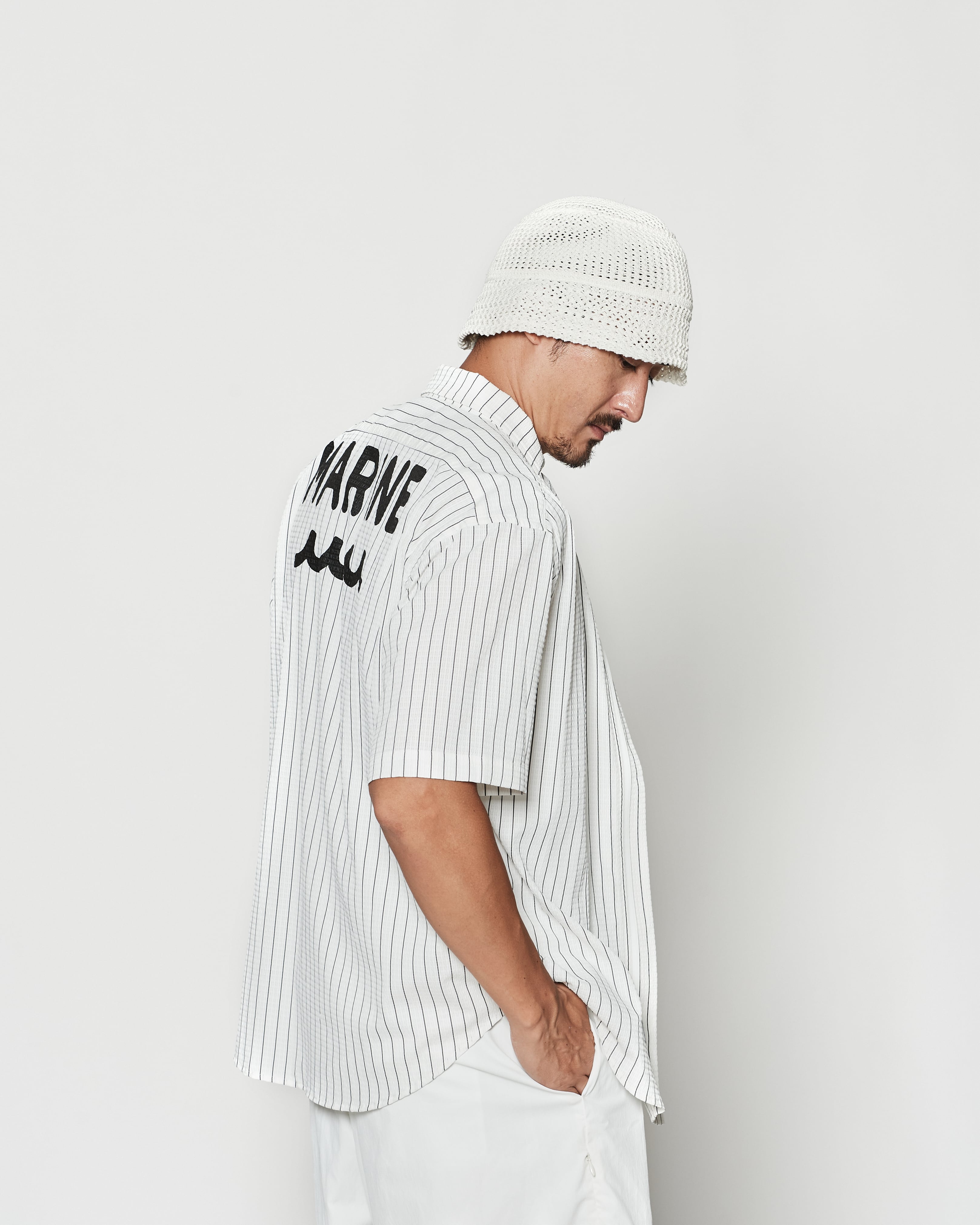 muta MARINE × ACANTHUS ジップアップ 半袖シャツ | ACANTHUS ONLINE STORE
