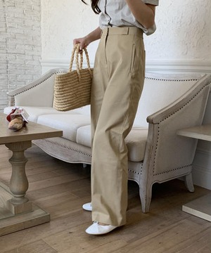 《即納商品》sense chino pants (ivory / beige)