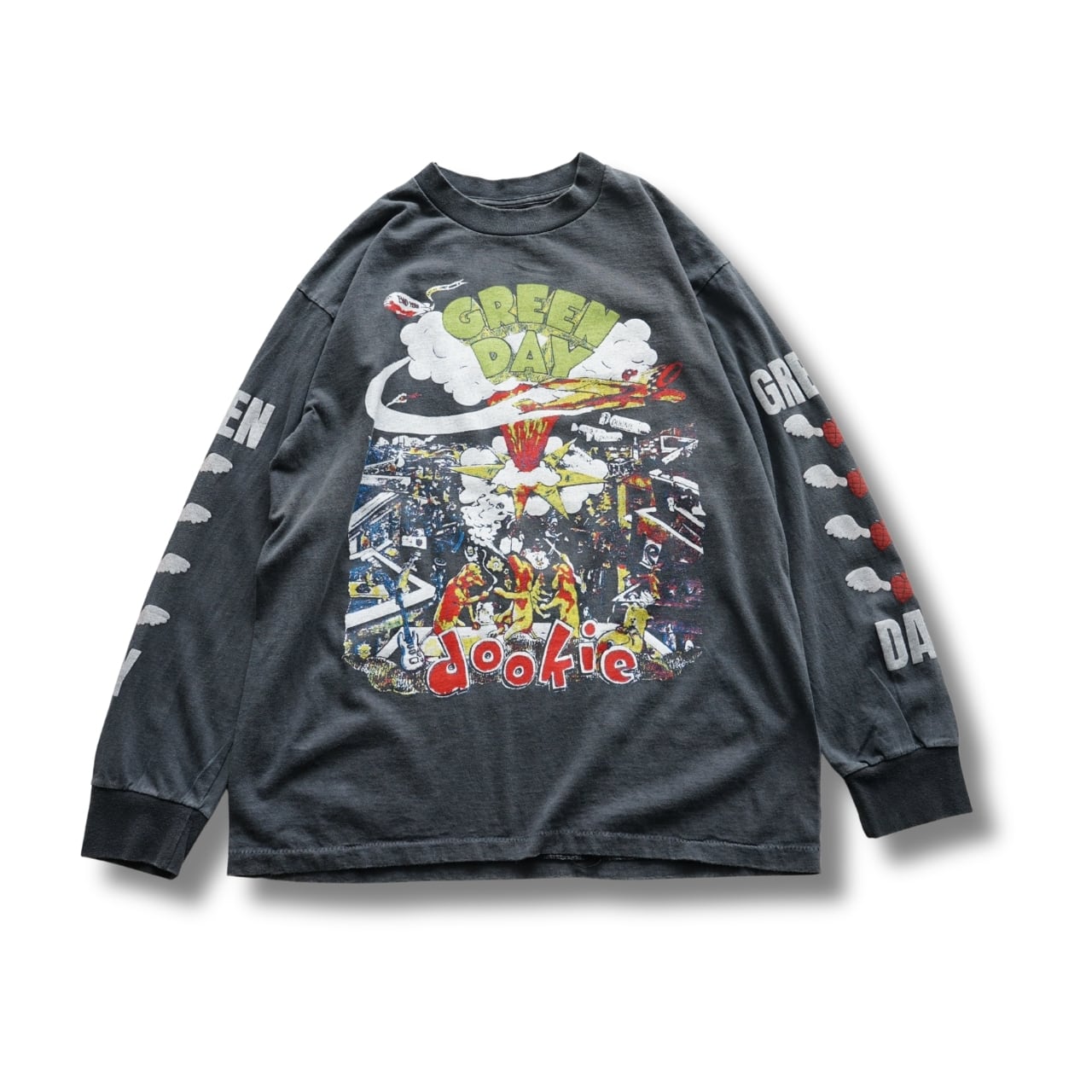 PEARL JAM パールジャム フェードプリントTシャツ L｜NA702 NA703 | Pickle