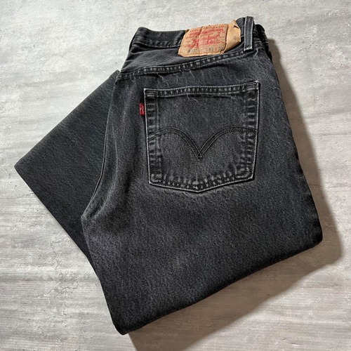 Levi’s / 501　メキシコ製 black denim size 32×32