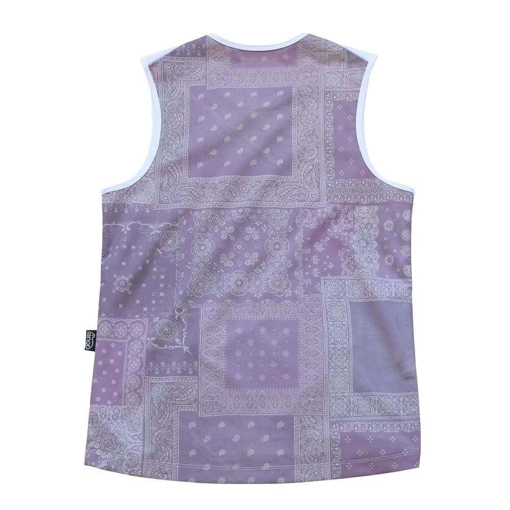 ranor(ラナー) BANDANA NOSLEEVE【restock】 SAND PURPLE