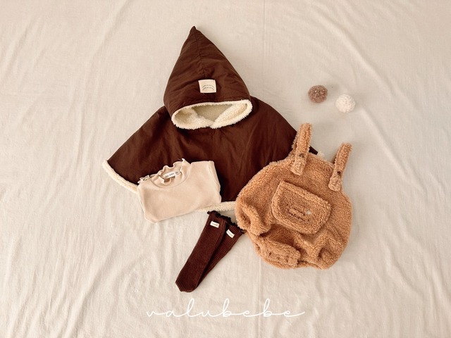 【予約】Kuu Dumble Overalls Suit (Bebe)