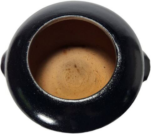 ダルマ火消　中　　（三河焼・陶器・七輪・コンロ・燃焼器具・火消し壺・MH0002 ダルマ火消 中 （三河焼・陶器・七輪・コンロ・燃焼器具・火消し壺