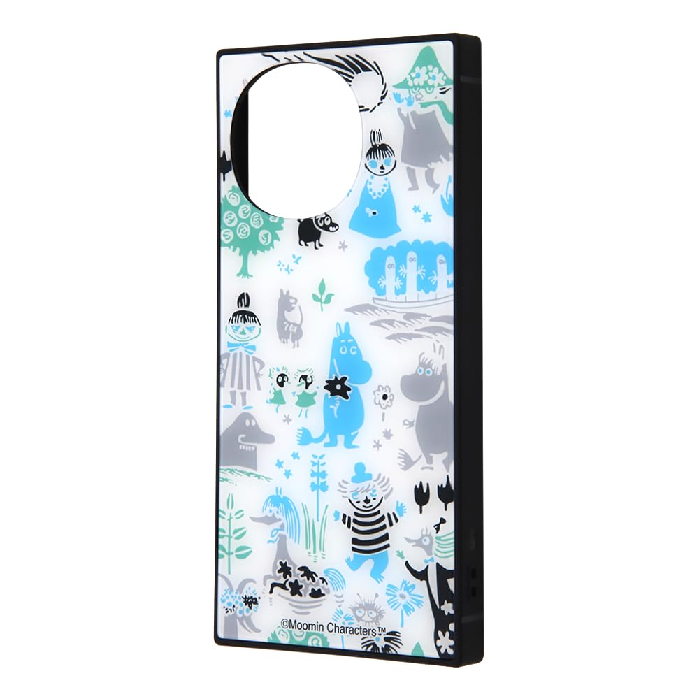 イングレム AQUOS R10 ケース キャラクター ムーミン docomo SH-51F SH-51E アクオス R9 スナフキン Moomin 耐衝撃 耐衝撃ケース カバー ソフト ハード スマホカバー スマホケース パターン_2 IQ-AAQFS2K3TB/MT014