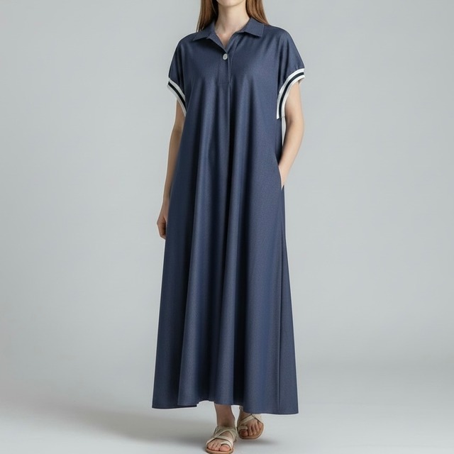 シャツデニムワンピース 10268211-317}