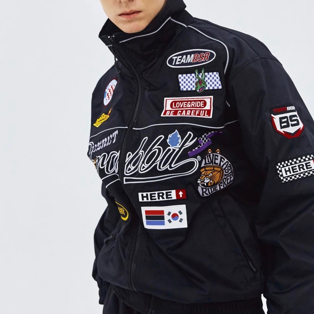 23-24 BSRABBIT RACING TRACK JACKET スノーボード ウェア ジャケット