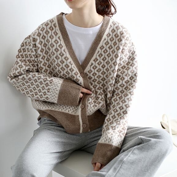 トップス レディース カーディガン 袖あり 長袖 Vネック かわいい 大人可愛い きれいめ シンプル カジュアル 大人 おしゃれ お洒落 かっこいい レトロ 大人可愛い 大人女子 送料無料 ラフ メンズライク マニッシュ 個性的 クール モード系 抜け感 柄 春 秋 冬 10代 20代 30代 40代 女性用 ママ OL 通勤 学生 通学 デート お出かけ 公園デビュー 女子会 休日 旅行 着回し 普段使い 重ね着 韓国 韓国系 ファッション コーデ スタイル モテ 黒 カーキ S M L XL 2XL