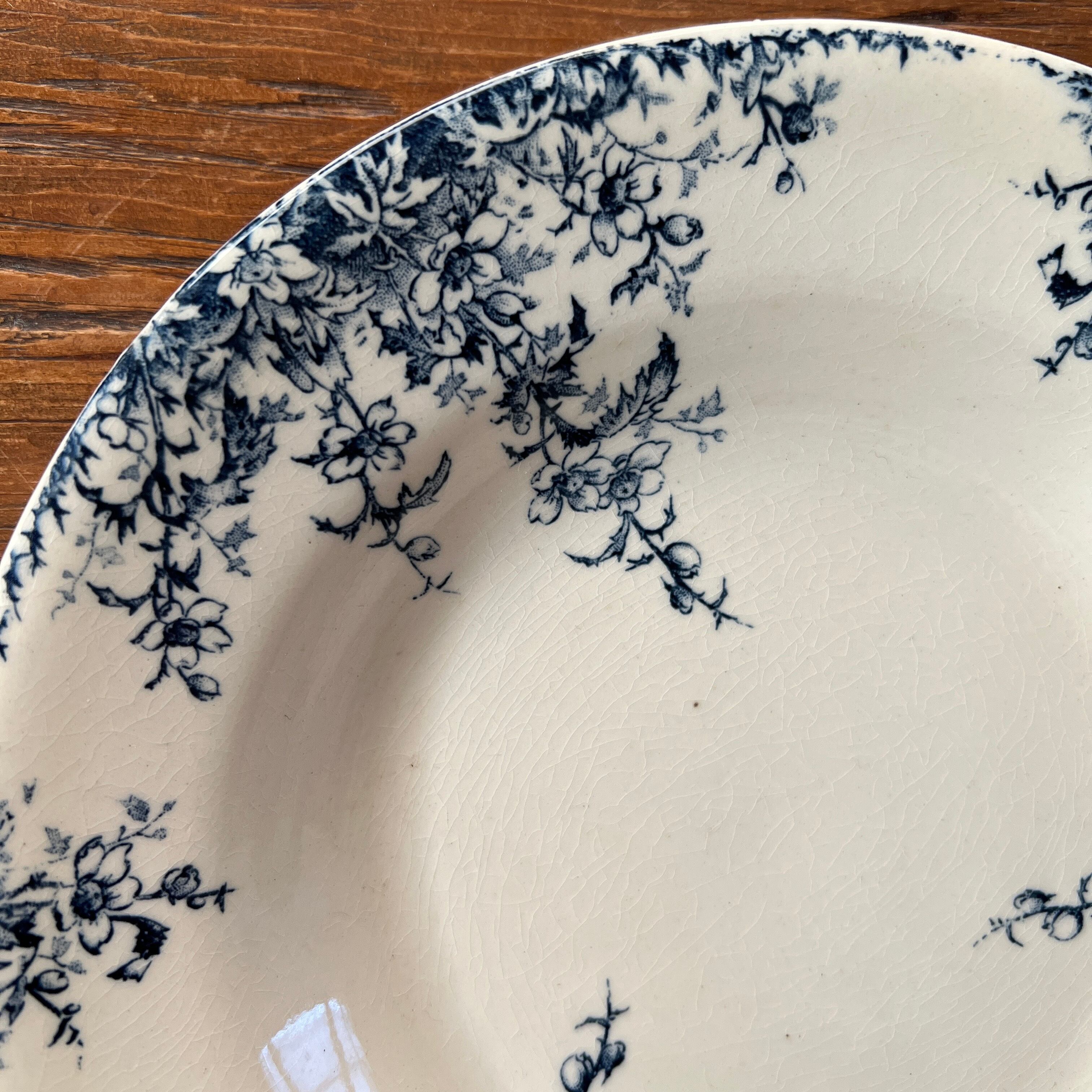 人気の ジアン スープ皿（C） アンティークプレート フランス ヴィンテージ