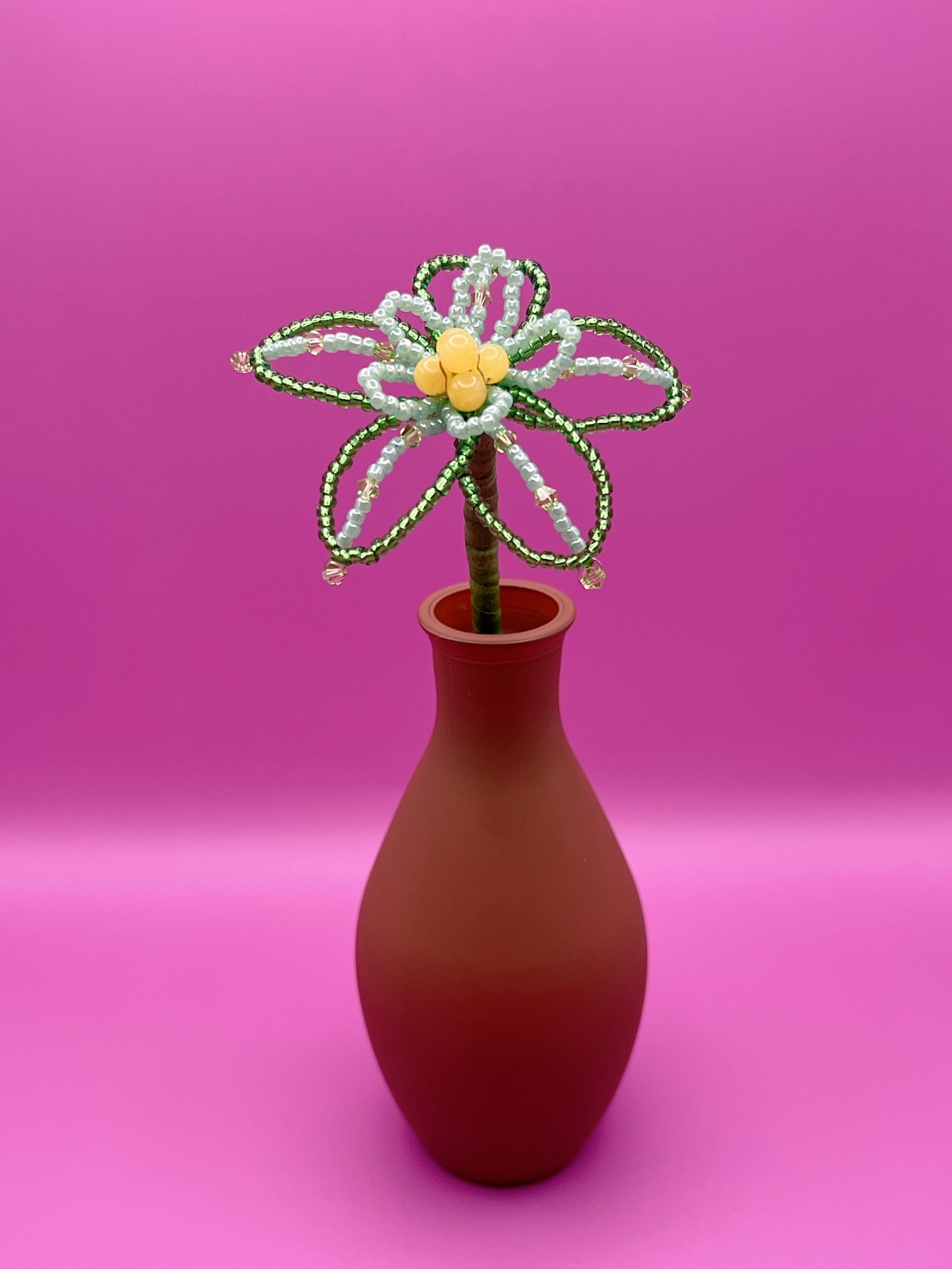 [Beads Flower]Star Flower-Green | modit flower