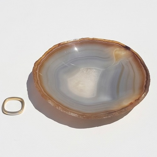 Natural stone tray