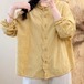 3色／Wボタン刺繍ブラウス ・12479