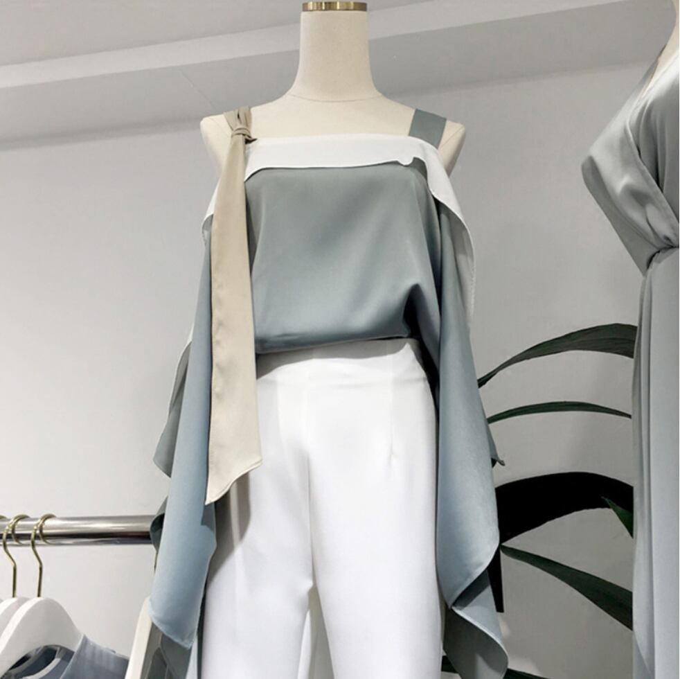 Healthy lace up shirt《 即日発送 》