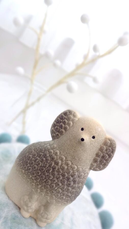 Lisa Larson / リサラーソン Mini Kennel Poodle ミニケンネル