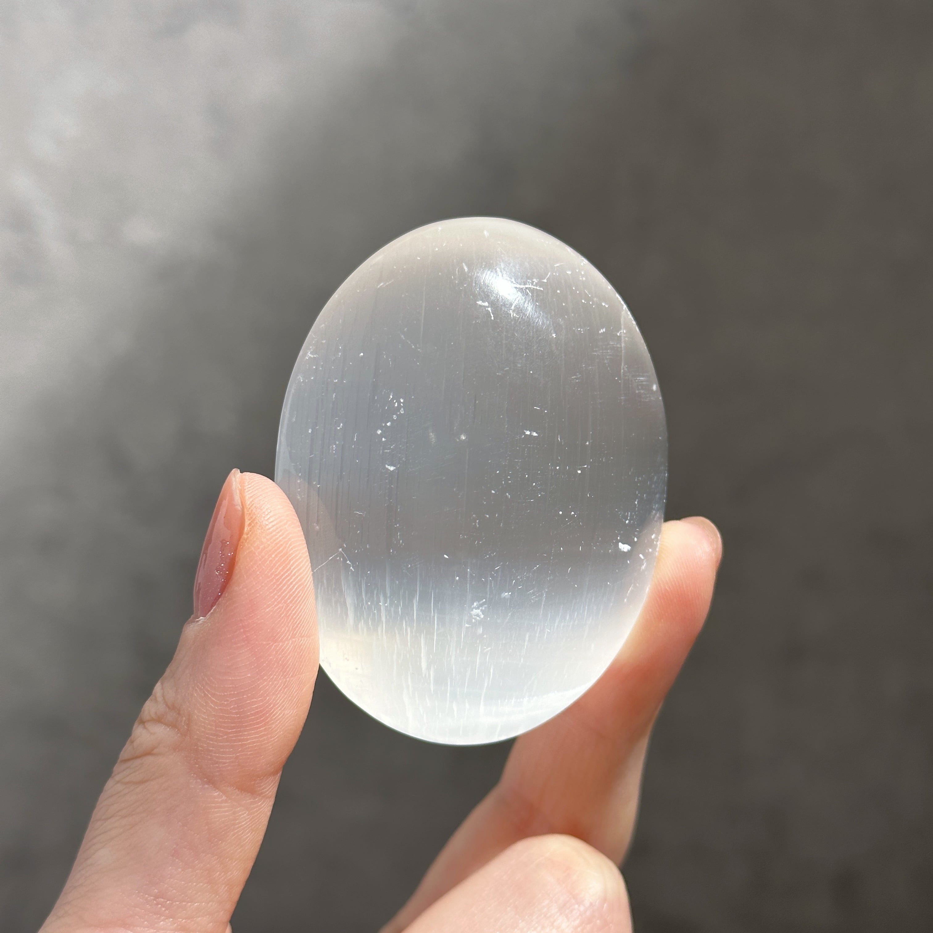 セレナイト パームストーン11♢Selenite♢天然石・鉱物・パワーストーン