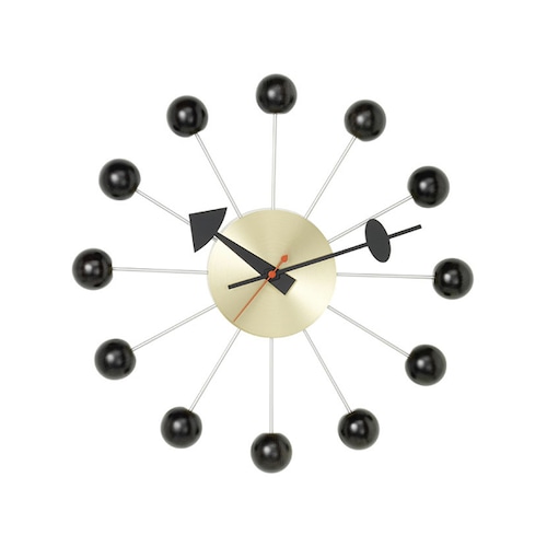 Vitra（ヴィトラ）Ball Clock（ボールクロック）ブラック