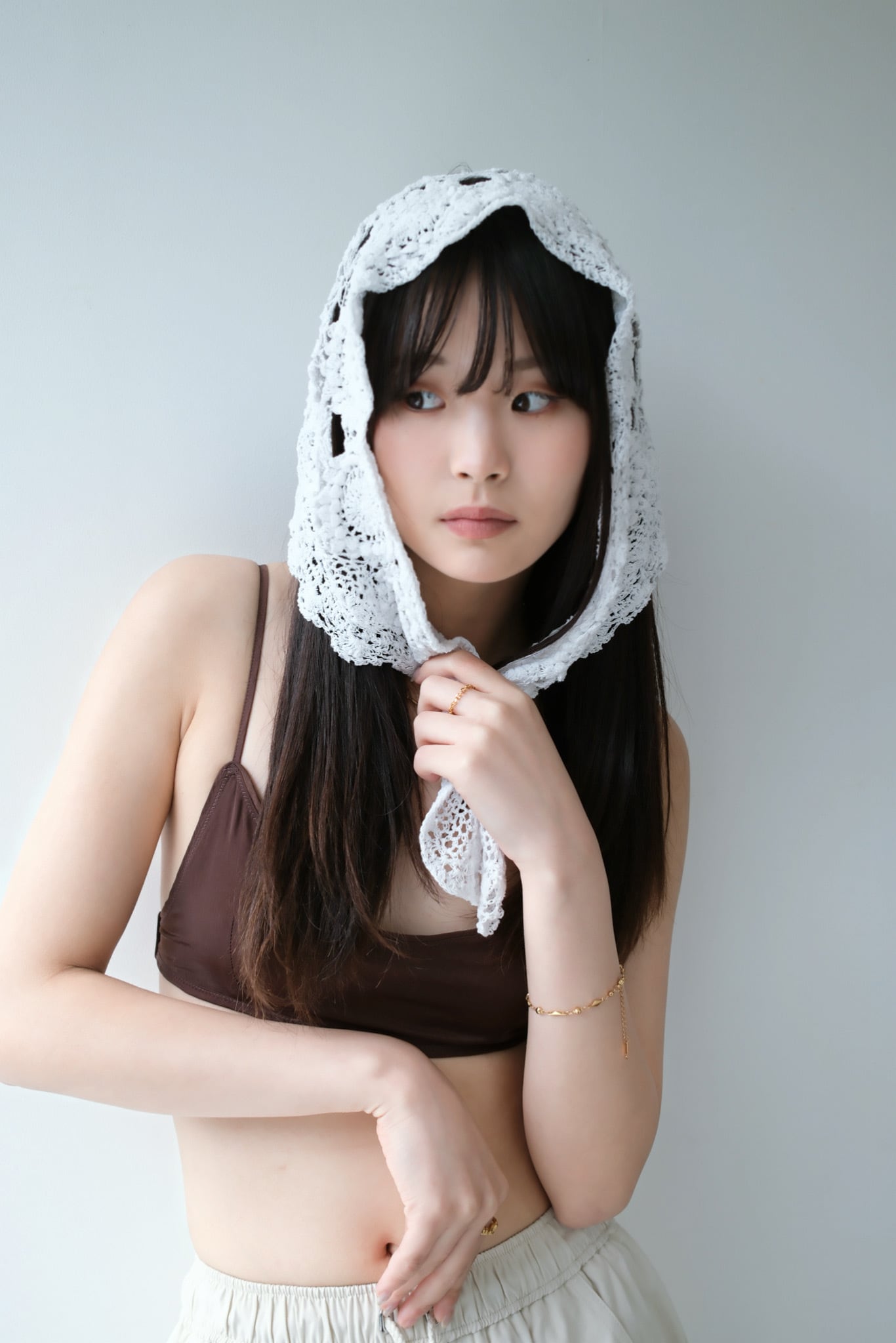 Crochet Babushka クロシェバブーシュカ White
