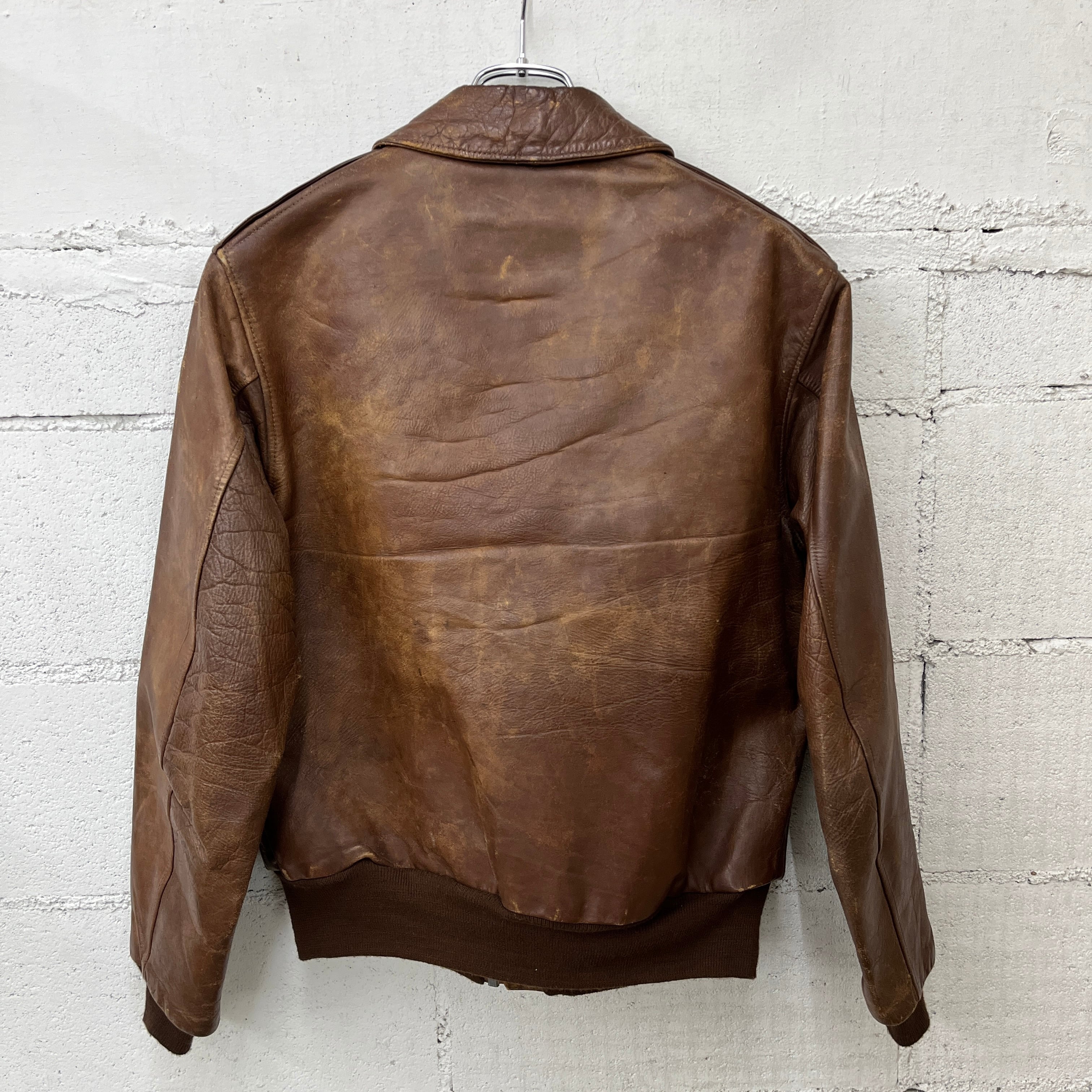 40s US ARMY AIR FORCE A-2 Flight Jacket 40年代 アメリカ陸軍 40s US ARMY AIR FORCE A-2 Flight Jacket 40年代 アメリカ陸軍