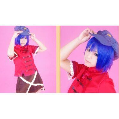 東方project 宮古芳香　コスプレ衣装　ウィッグ付き コスプレ衣装】東方Project 宮古芳香【ウィッグ付きフルセット
