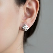 SPIKE STUD [SPADE] / スペードスパイクピアス