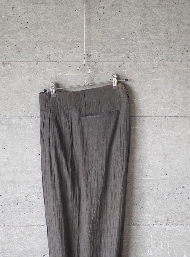 "NEO BLOOD TOKYO" 1990s Cotton crepe trousers