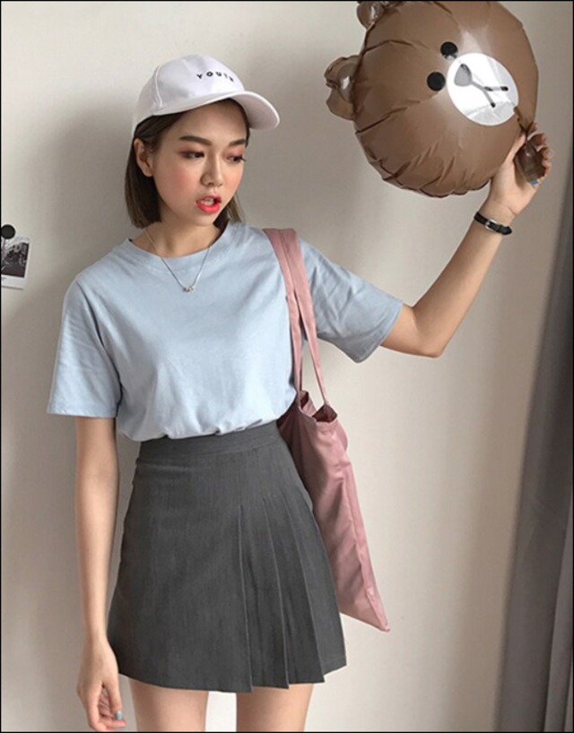 【送料無料】スカート レディース 韓国ファッション 夏用 カジュアル エレガント ハイウエストスカート