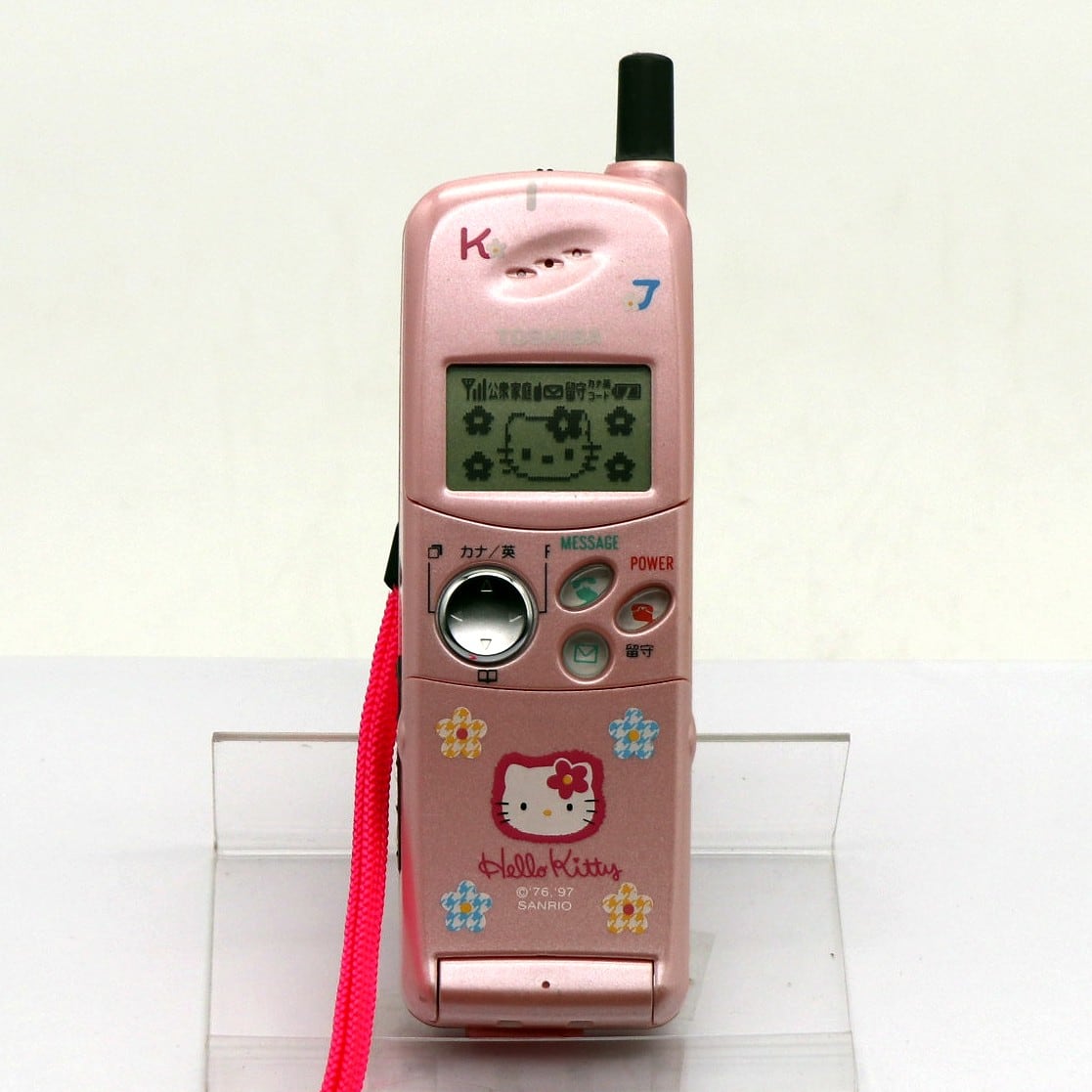 Kitty 逃れる PHS電話機ジャンク品 Hello 
