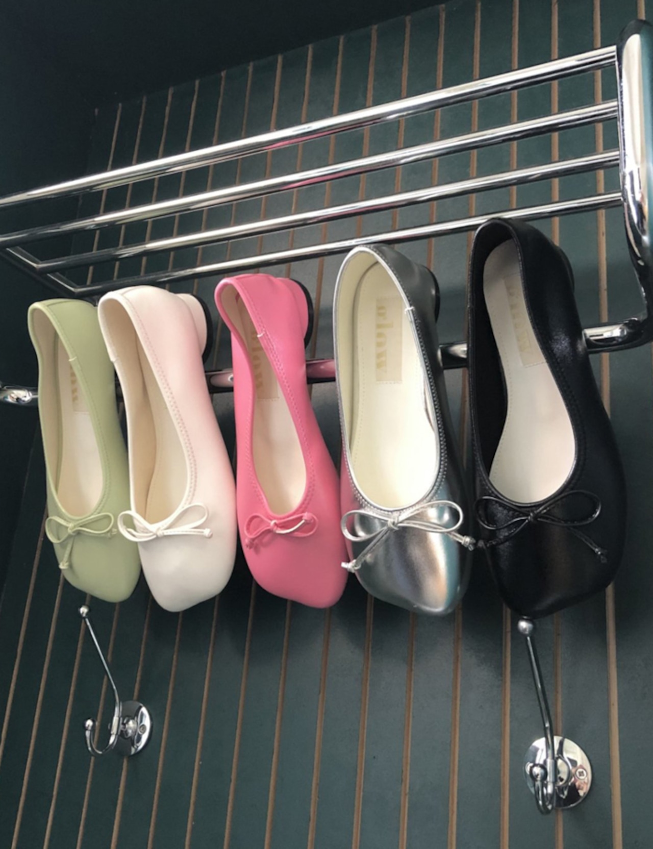 【26ss】Ribbon Flat Shoes_5colors