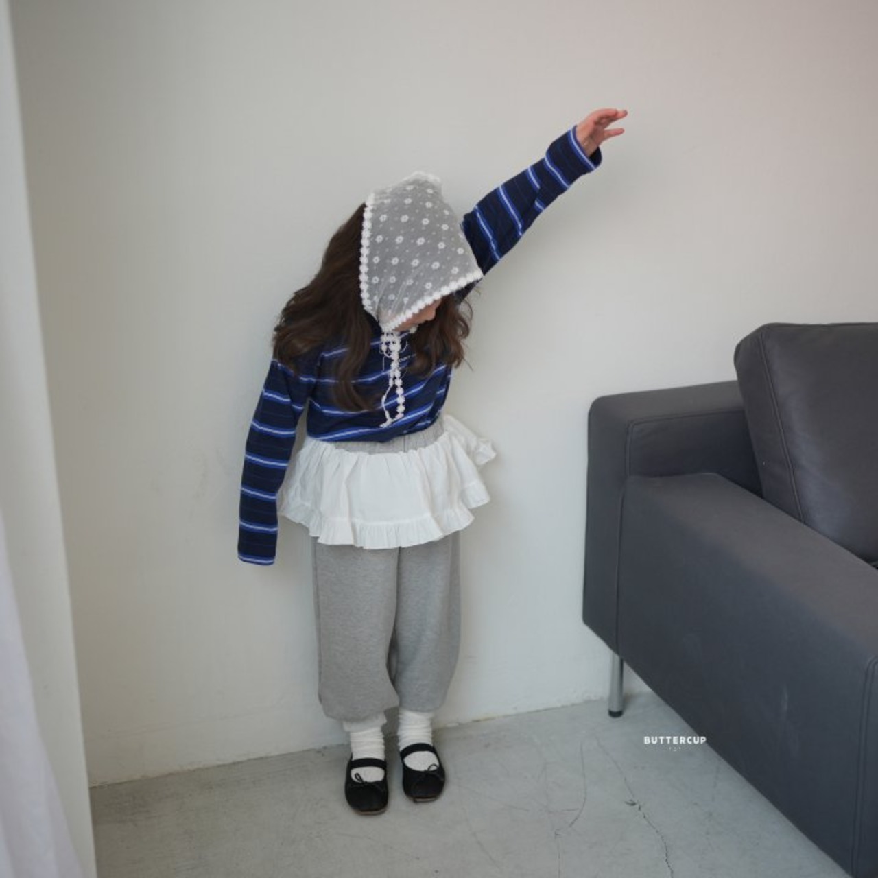 [BUTTERCUP] Layered Frill Pants / [버터컵] 레이어프릴팬츠