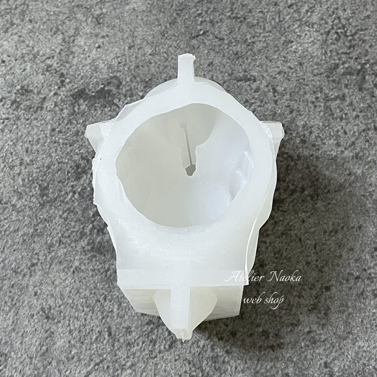 立体スワン(b) シリコンモールド | シリコンモールド・クレイクラフト