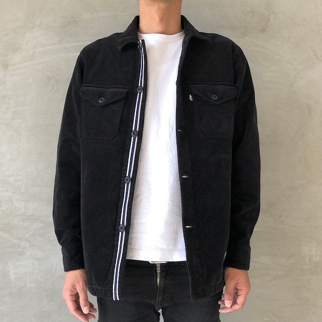 CPO JACKET ［CORDUROY］ / BLACK