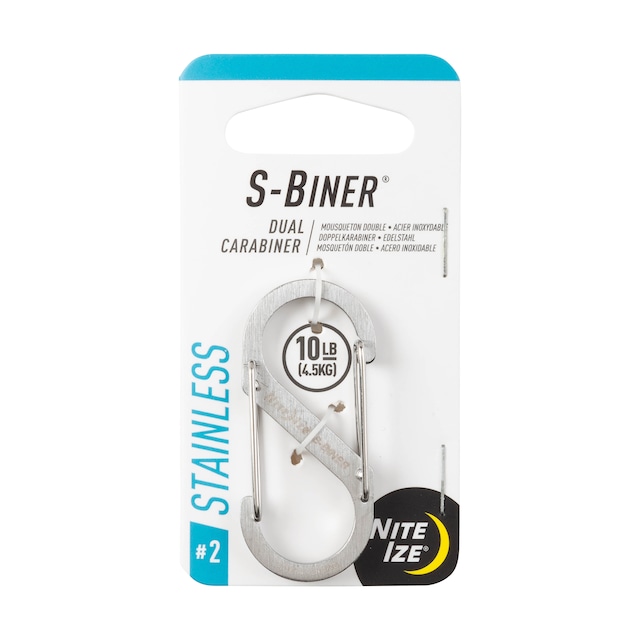 S-BINER GIFTBOX STAINLESS SILVER