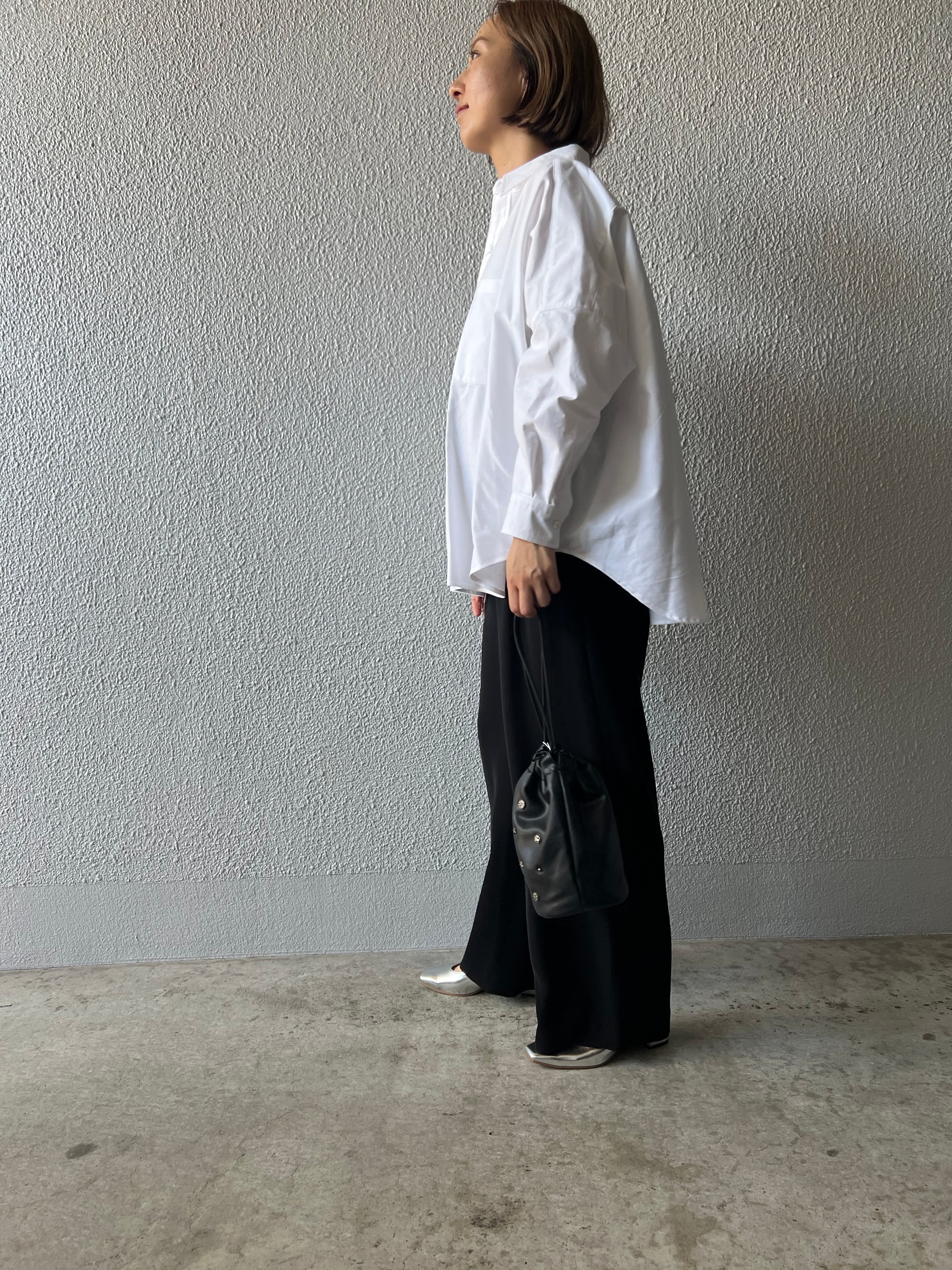 【cafune】万能とろみパンツ　セットアップ可　535630