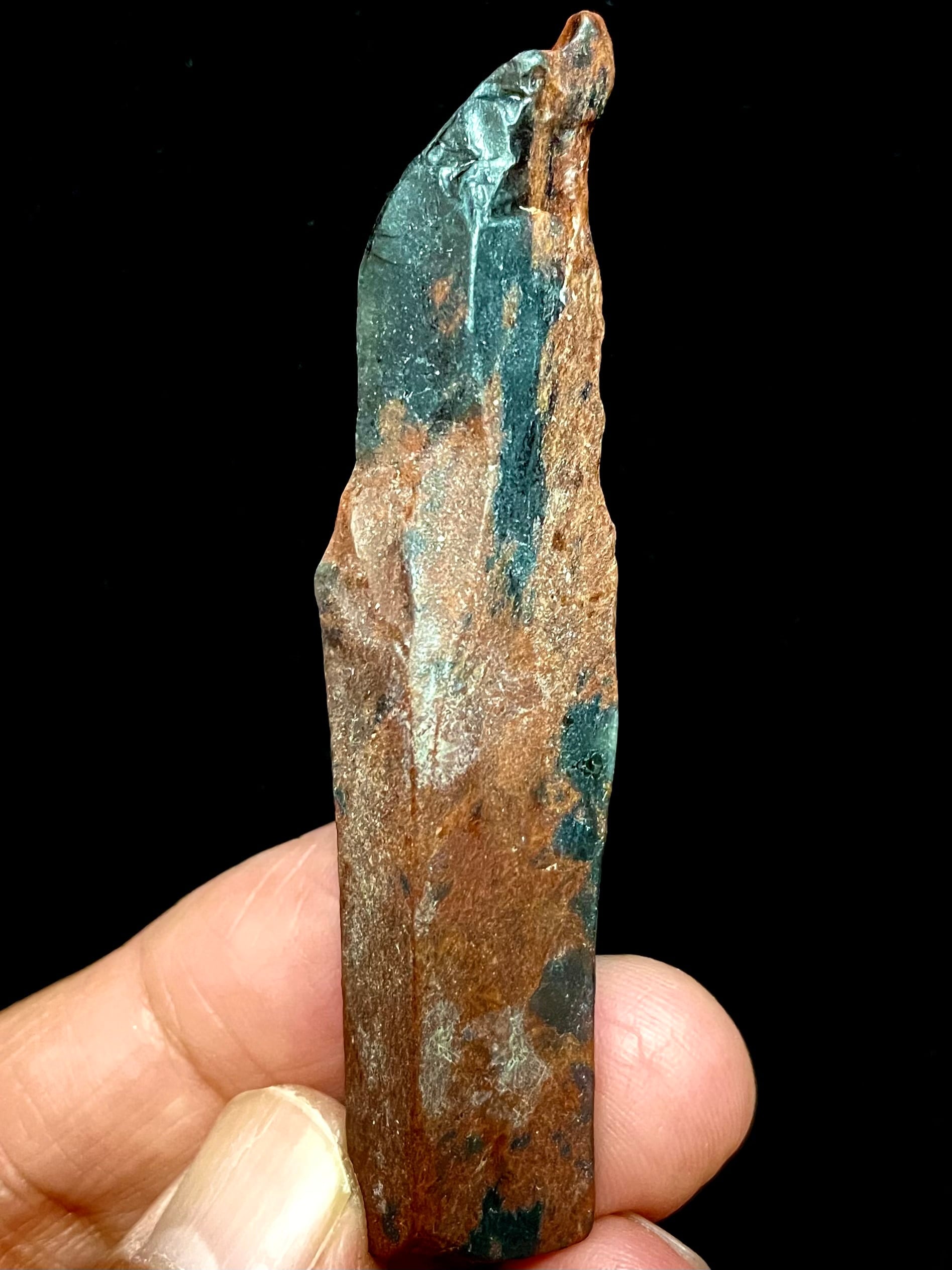 14) スピリチュアルな力との繋がり!マウントシャスタ「ニードル・オブシディアン」原石(大型)