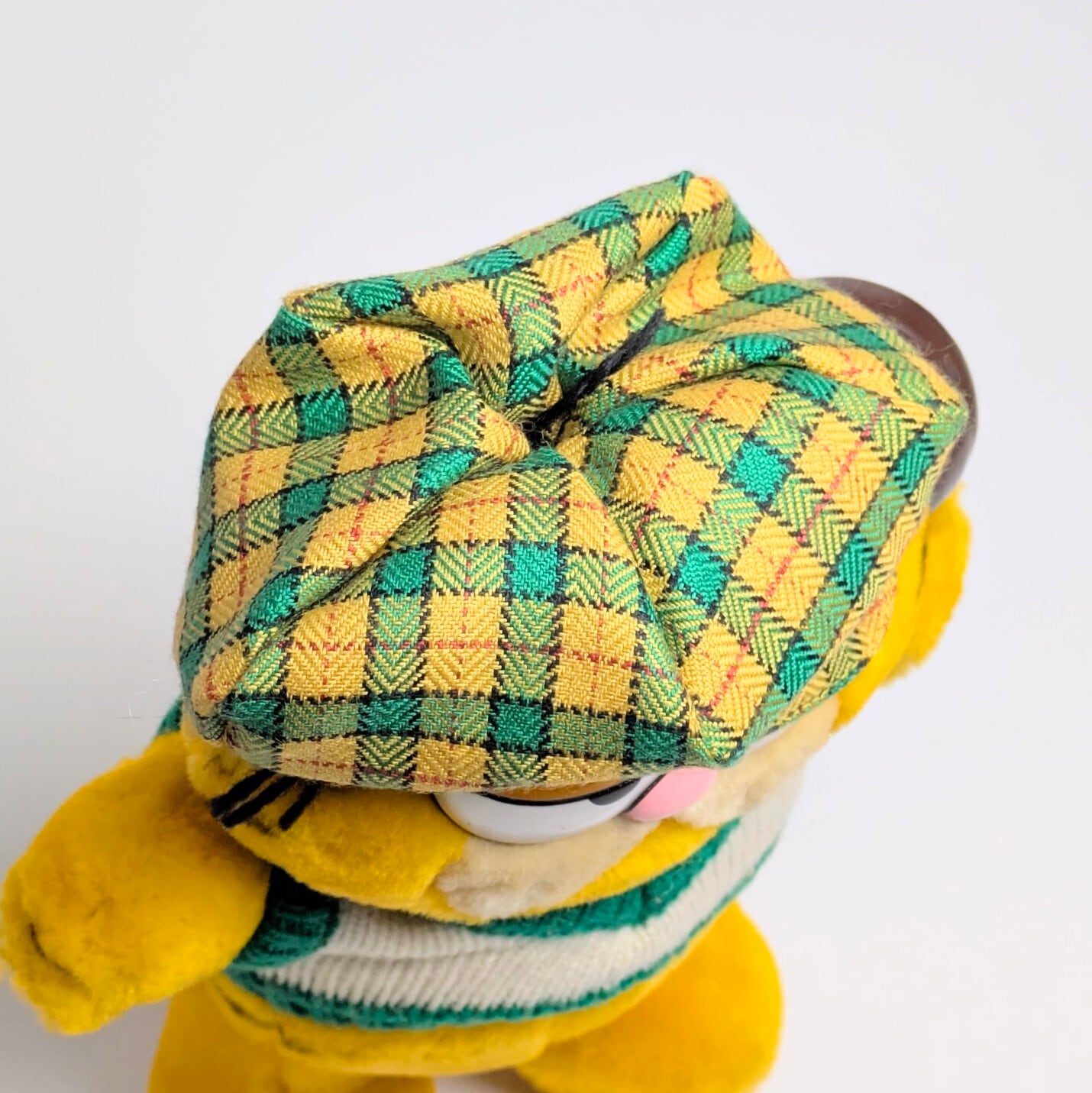 ☆ VINTAGE 1980年代初期 ☆【 Garfield ( ガーフィールド ) 】『 ガーフィールドGOLF 』ぬいぐるみ プラッシュ plush 1980年代年製 〚アメリカン雑貨 アメトイ〛
