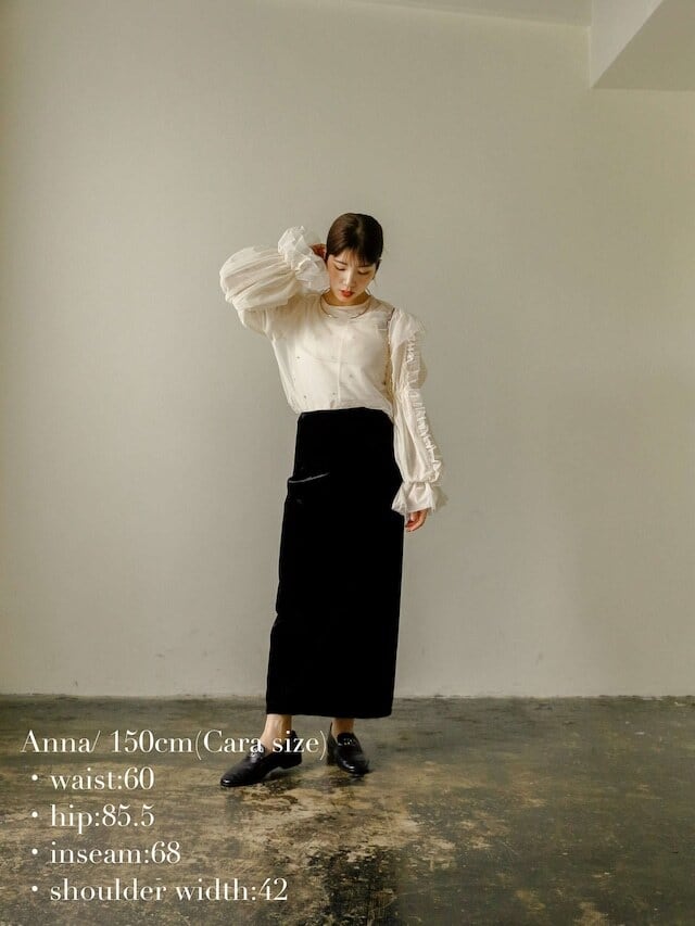 volume sleeve tulle top | Katrin TOKYO volume sleeve tulle top | Katrin TOKYO