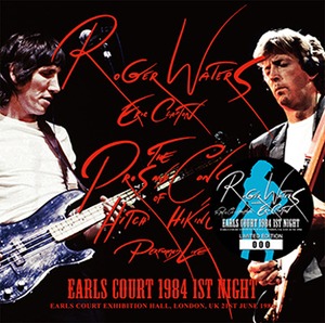 NEW ROGER WATERS  with Eric Clapton  - EARLS COURT 1984 1ST NIGHT 　2CDR  Free Shipping
