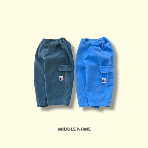 middle name［取寄］pigment cargo pants 26spring