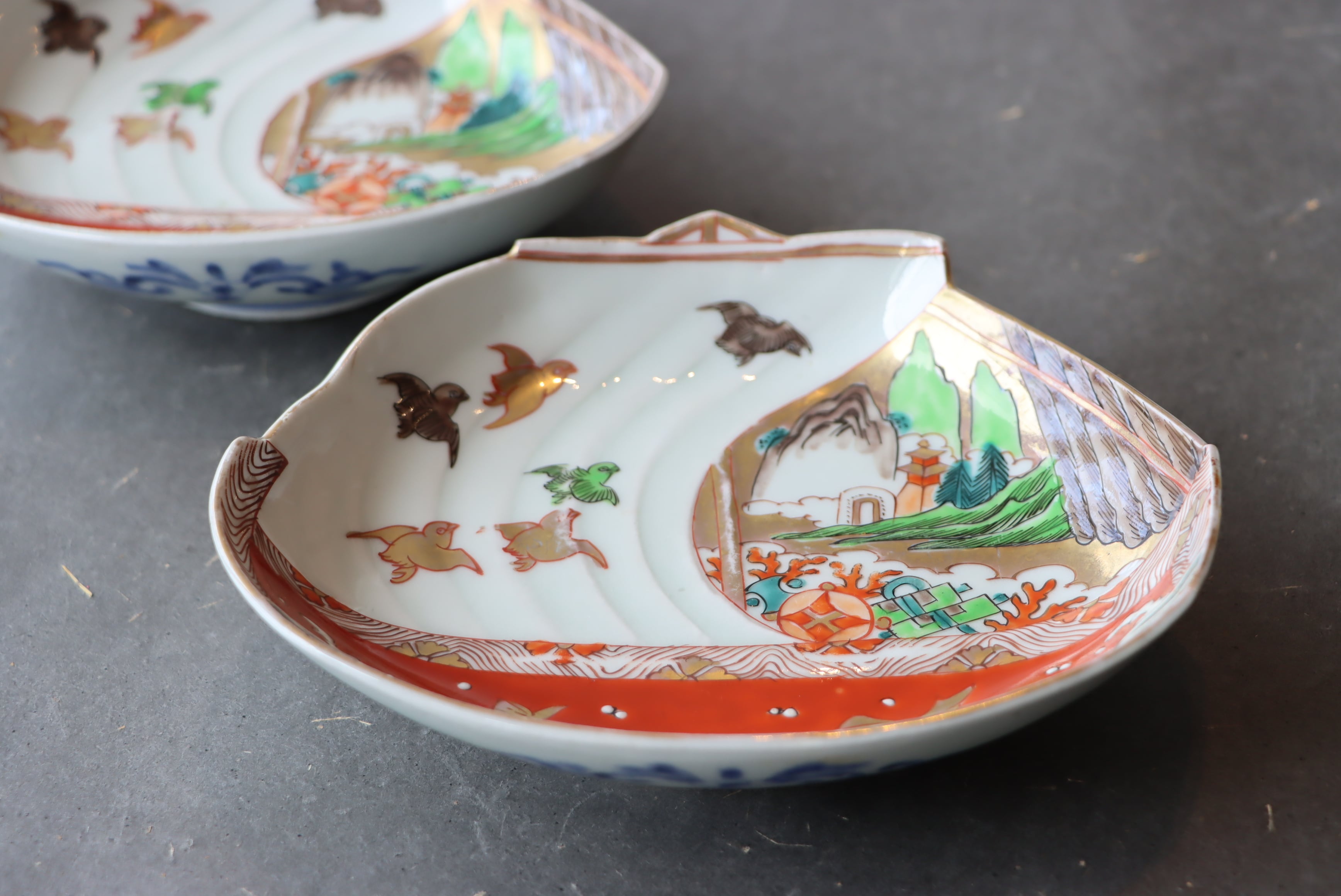 変形皿/Shaped plate | (有)新原美術