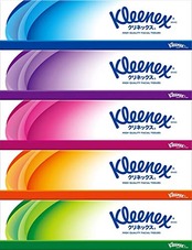 クリネックス ティシュー 360枚(180組)5箱パックｘ3点入り