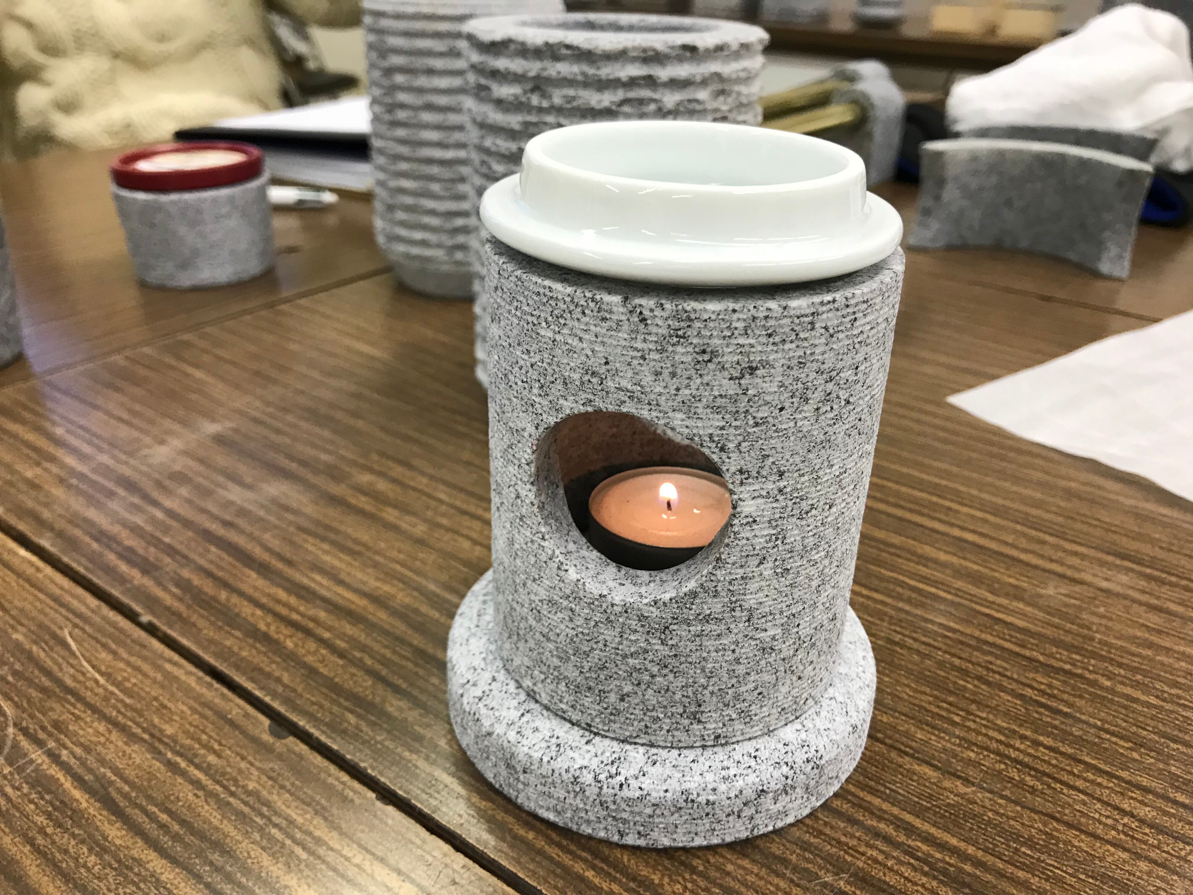 茶香炉 Tea incense burner | 中山石材工房