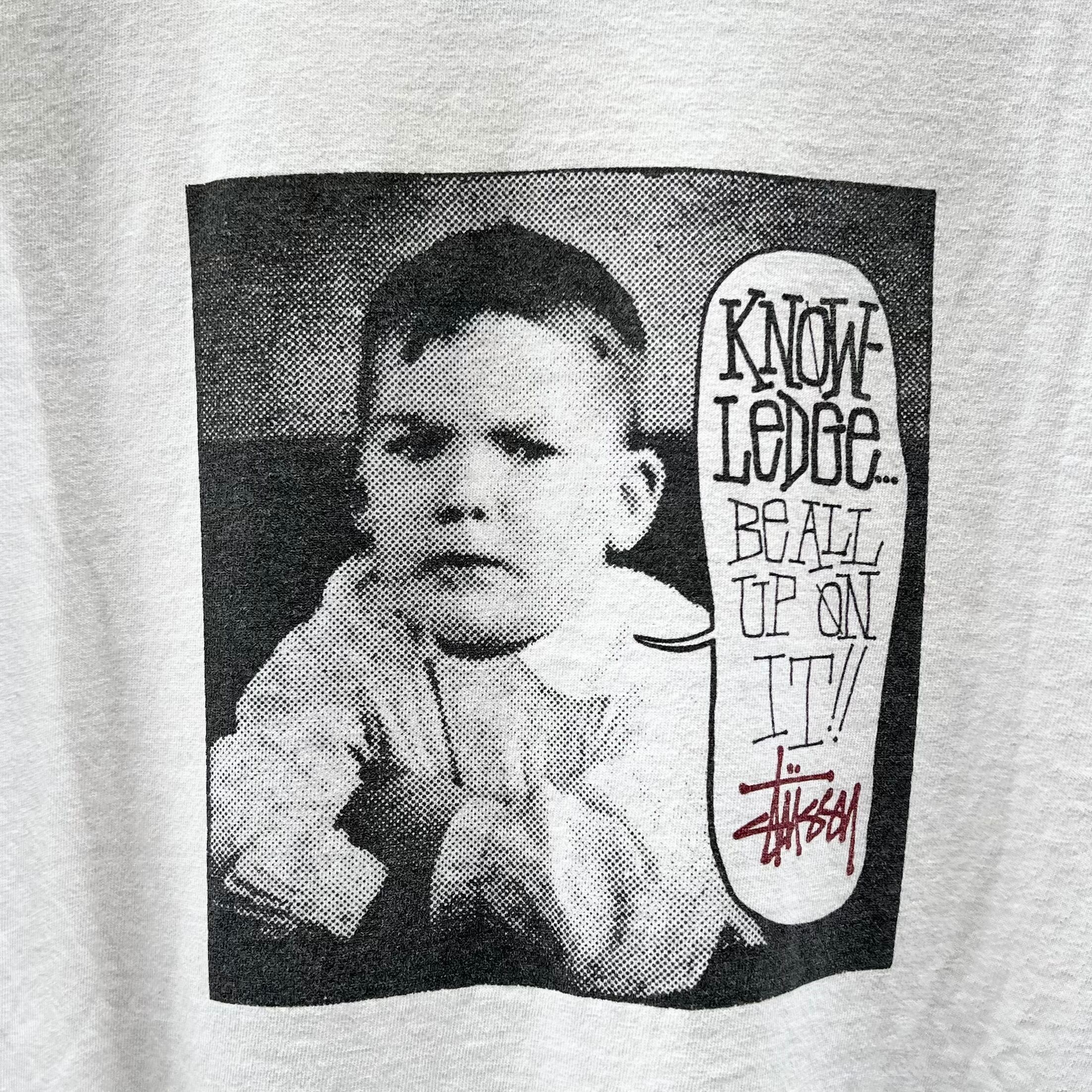 STUSSY/ステューシー フォトプリント Tシャツ 90年前後 Made in USA