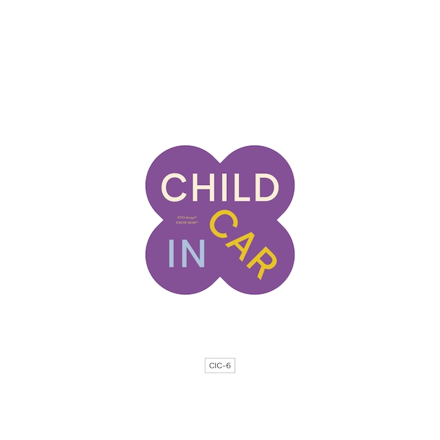 Car Magnet "Child In Car"